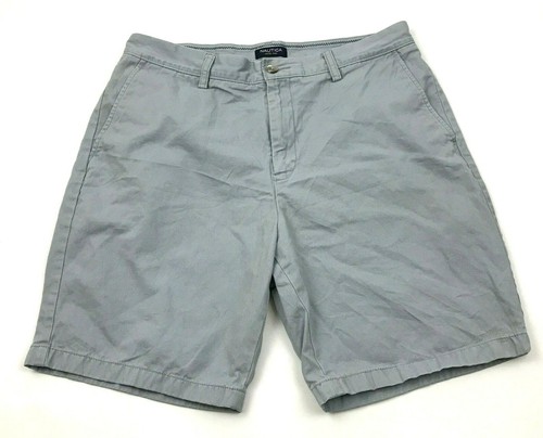 Nautica Shorts Size 34 Waist Chino Blue 