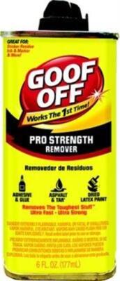 Damp Rid Goof Off Pro Strength Remover, 6 oz. FG661