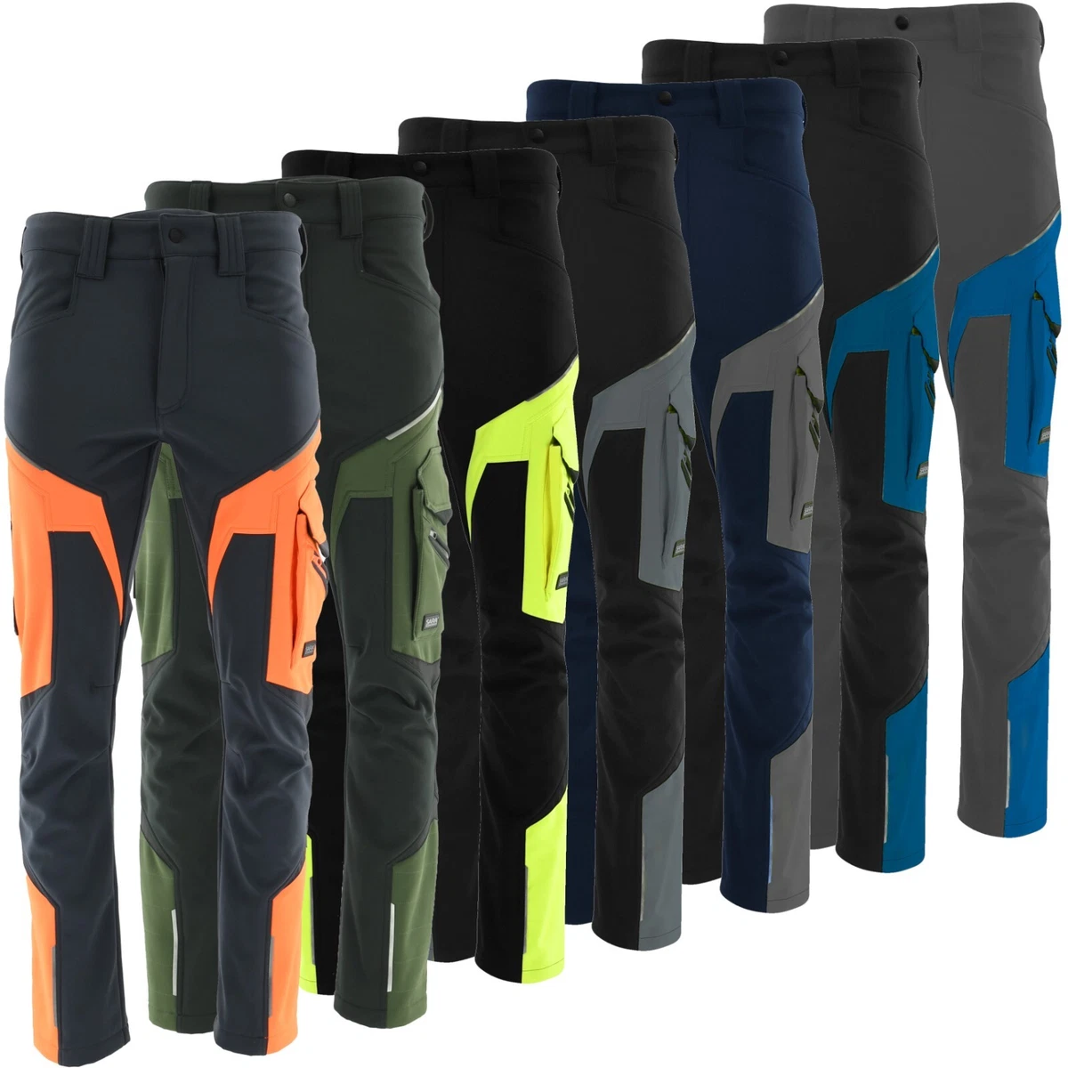 Pantalones híbridos Softshell pantalones de cintura 350 g/m² pantalones pantalones pantalones de trabajo pantalones de invierno talla S-XXXL