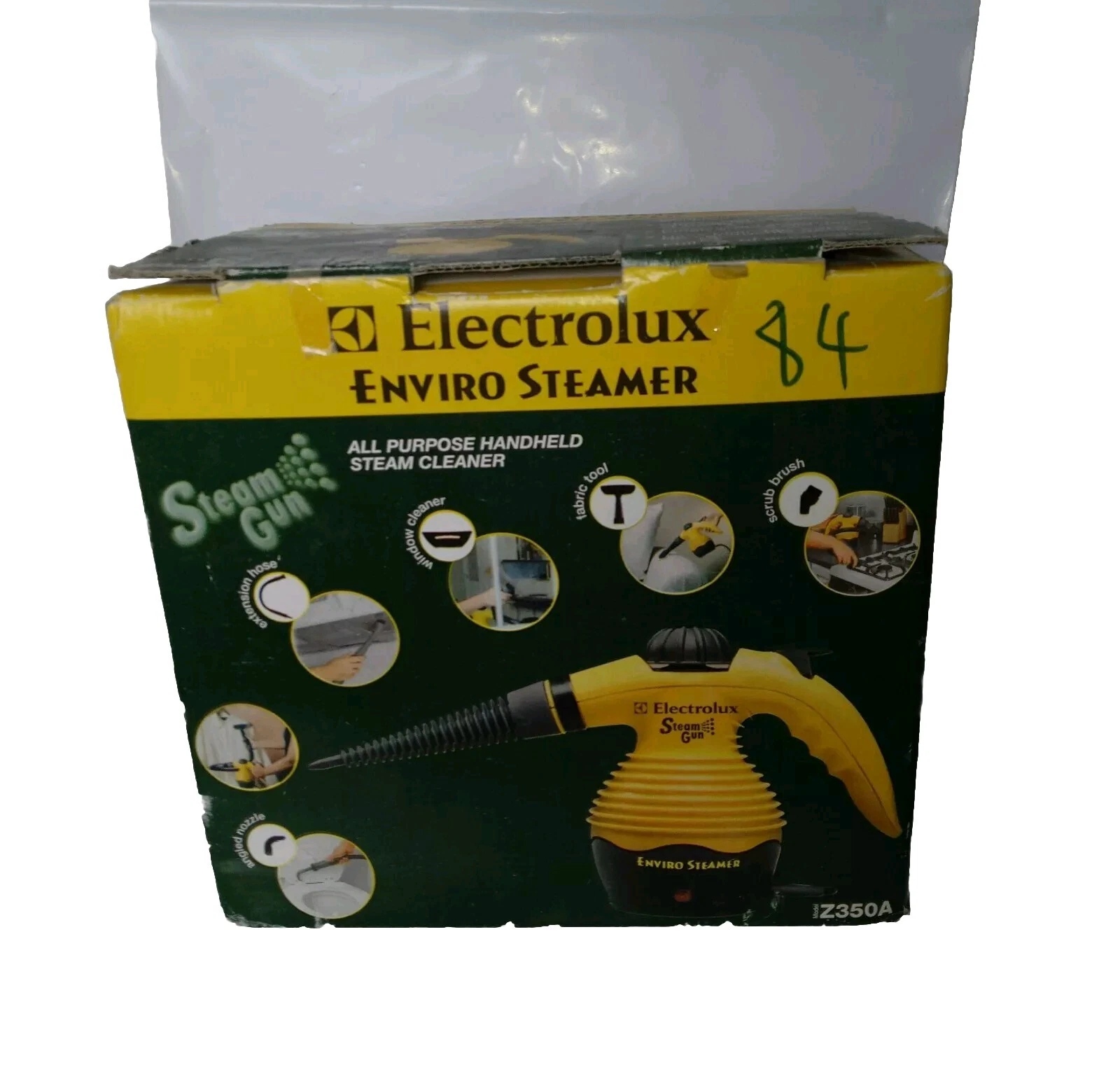 Electrolux Enviro Z350A All Purpose Handheld Steam Gun Cleaner Steamer Sanitizer
