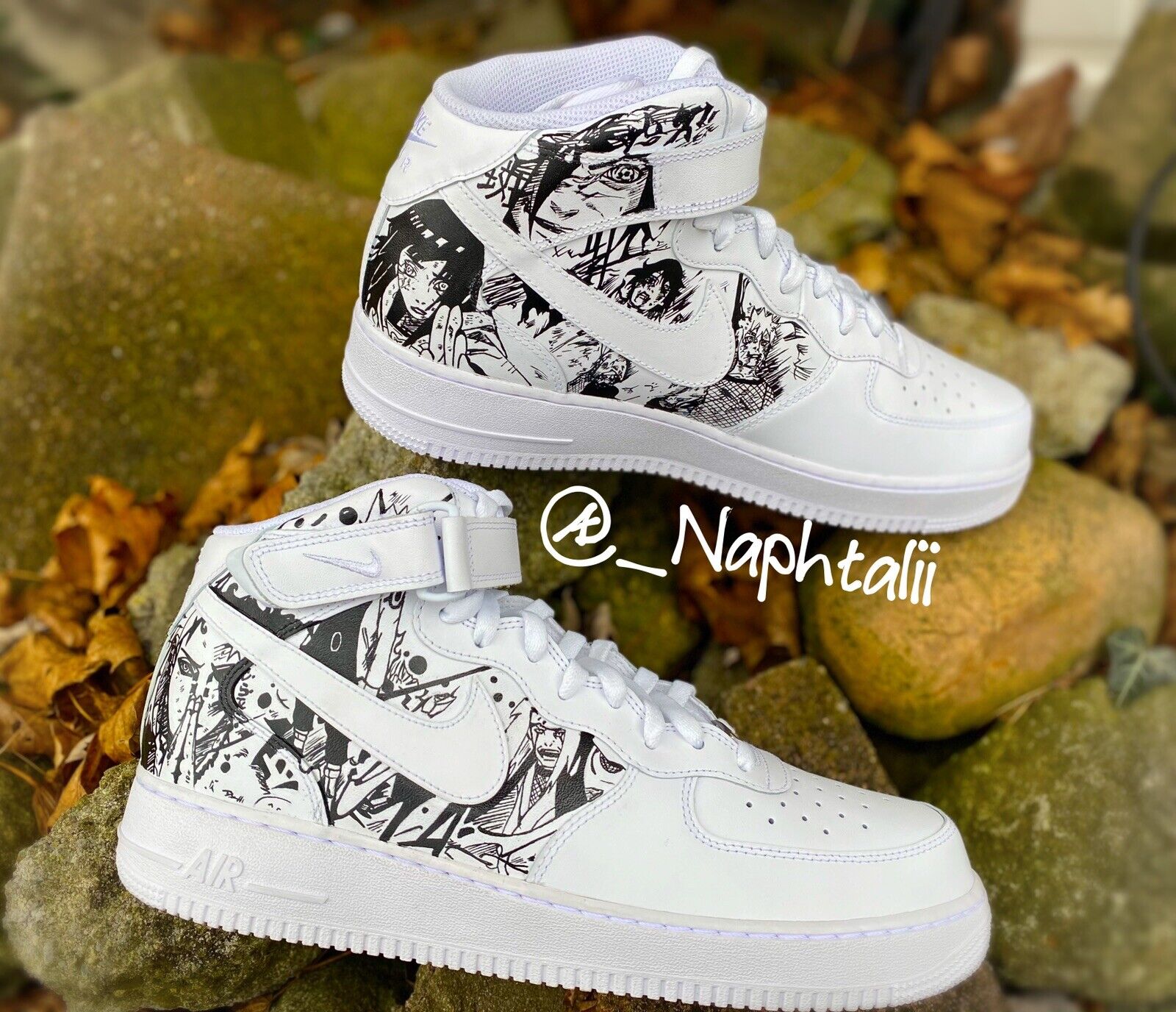 nike naruto custom shoes