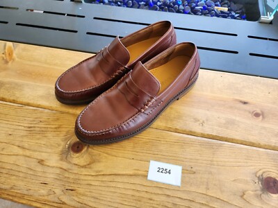 Cole Haan Men’s Pinch Prep Penny Loafer Scotch Brown Leather Moc C38554  Size