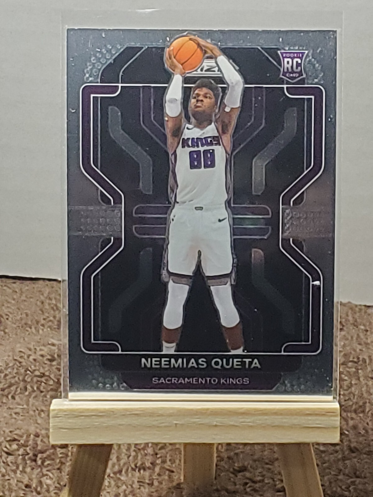 Neemias Queta 2021-22 Panini Prizm #316 RC Sacramento Kings