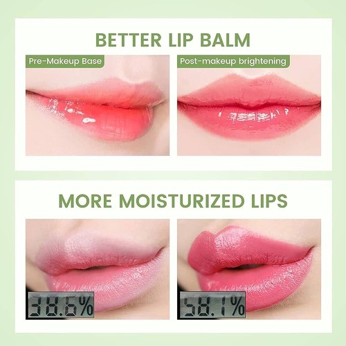 Aloe Vera Lipstick ,Lip Moisturizer Long Lasting Color Changing Petansy 3 Packs - Picture 5 of 11