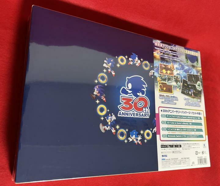 Switch Sonic Colors Ultimate 30th Anniversary Artbook CD