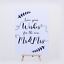 thumbnail 3  - Mr Mrs Wedding Sign | Leave your Wishes Table Display Decoration A5 with Easel