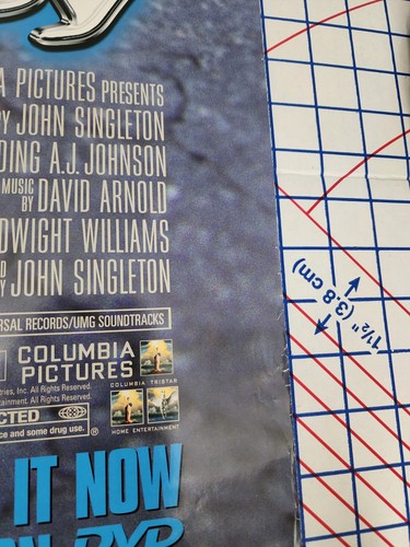 Poster 2001 BABY BOY film originale Tyrese Gibson, Omar Gooding, Snoop Dogg - Foto 3 di 5