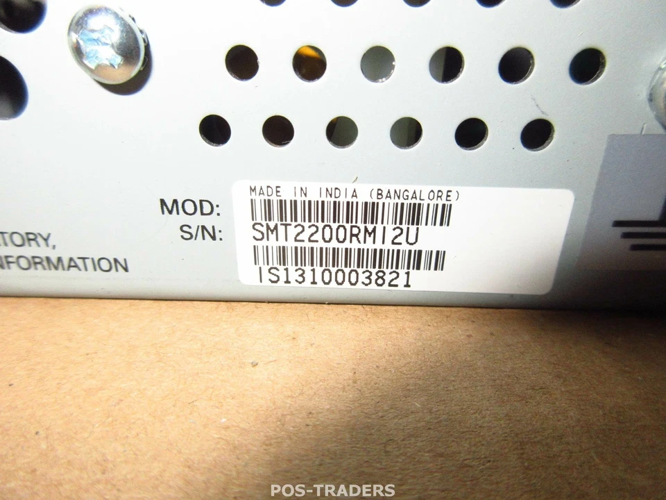 APC SMT2200RMI2U Smart-UPS 2200VA 1980 Watts UPS USV EU 230V - EXCL FRONT COVER - Bild 3 von 3