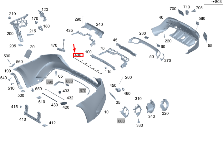 NOUVEAU CÂBLAGE DE PARE-CHOCS HALL MERCEDES-BENZ GLE W167 COUPÉ A1675408744