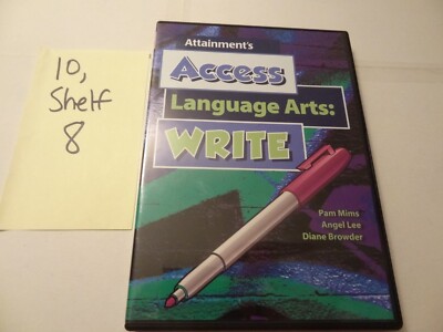 Attainment's Access Language Arts: Write CD-ROM