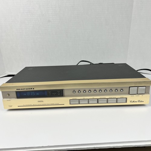 Marantz Tuner TR 2242 SG Collectors Edition Series AM/FM 20 station 120v AC Ant