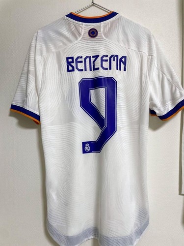 ADIDAS REAL MADRID 2018 AUTHENTIC HOME BENZEMA JERSEY - Soccer Plus