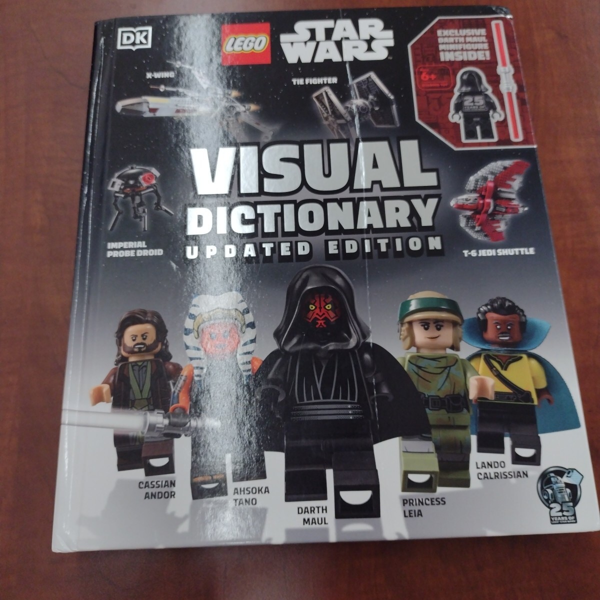 Tie Fighter Darth Maul Lego Book Lego Star Wars Visual Dictionary