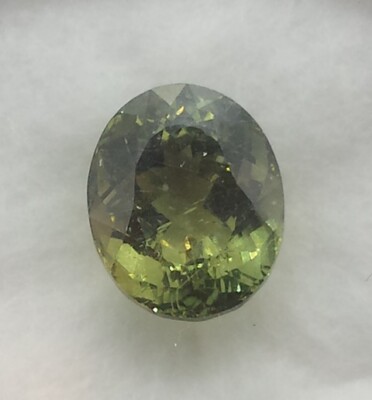 Apatite Verte Naturelle De 8,90 Ct, Certificat HKD, Qualité AAA, Origine Brésil