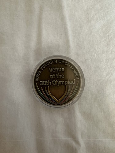 Rare Royal Borough of Greenwich London 2012 Olympic Coin Token 30th Olympics - Picture 2 of 3