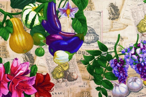 Tela vegetal, parche de verduras tela de acolchado, almanaque de antiguos agricultores - Imagen 2 de 8