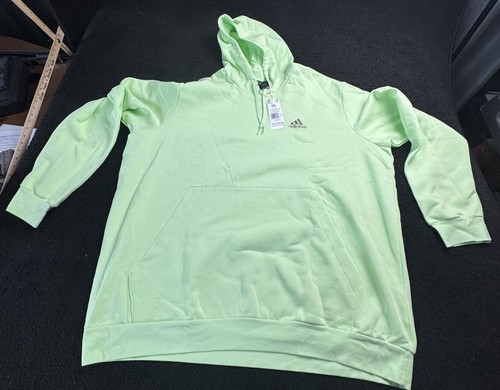 Adidas Hooded Sweatshirt Size 3XL BRAND NEW WITH TAGS GREEN / YELLOW