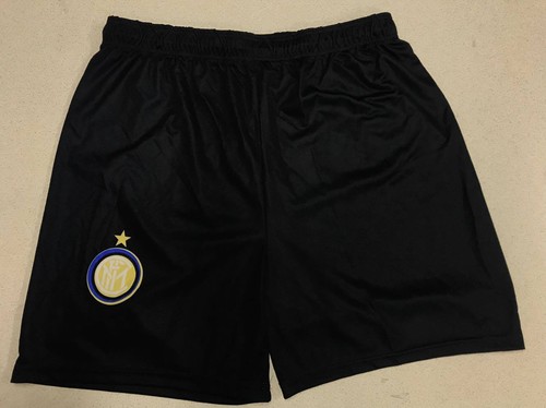 1 PANTALONCINI INTER UFFICIALI SHORT NERI INTER MILANO PANTALONCINO  POLIESTERE | eBay