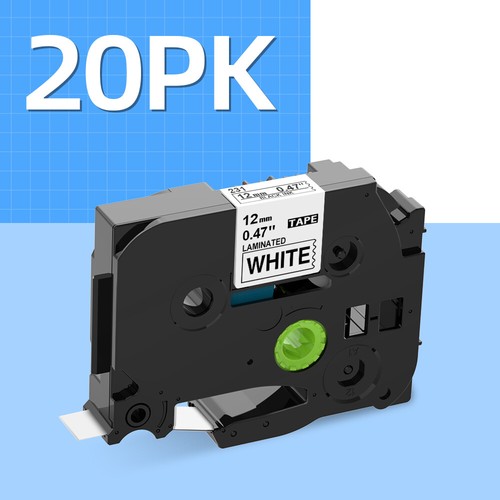 Compatible TZ TZe Laminated Label Tape for Brother P-Touch 6/9/12/18/24/36MM - Picture 18 of 51