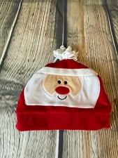 Baby Infant Santa Velour Holiday Christmas Hat Size 0-6 months NEW Great Gift
