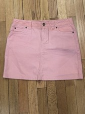 Vineyard Vines light pink corduroy mini skirt 2
