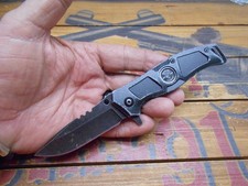 Klein Tools Electrician Pocket Knife Frame Lock Plain Edge Blade 44228