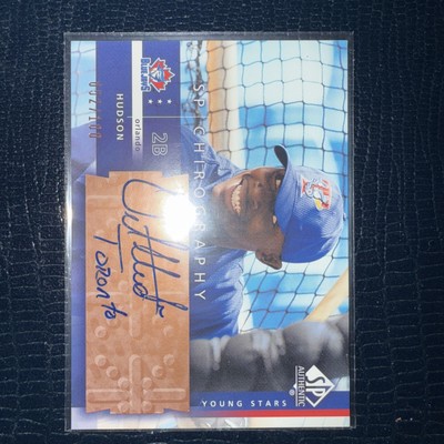2003 SP Authentic - Chirography Young Stars Orlando Hudson #OH Bronze /100 (AU)