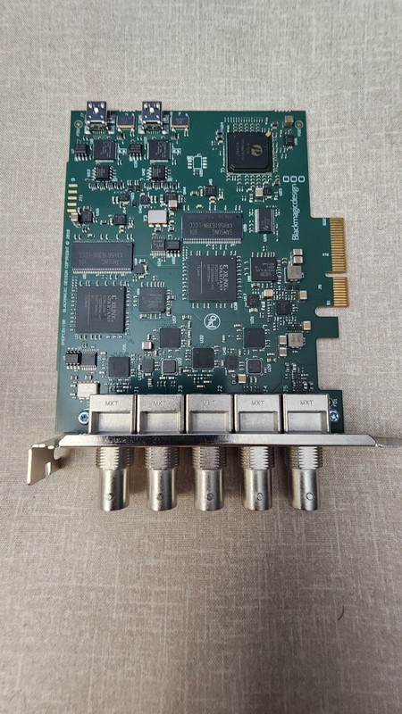 Blackmagic Design DeckLink Duo PCI-E X4 SDI Video Capture Card