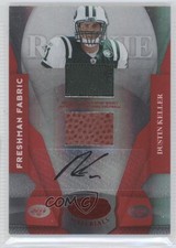 2008 Leaf Certified Materials Mirror Red Signatures /250 Dustin Keller Auto 0a1