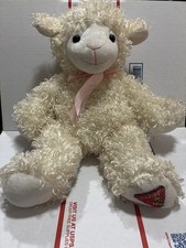 NICE Dakin Lamb Sheep Easter Plush Silky Soft Curly Coat Stuffed Animal Toy