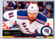 2014-15 Upper Deck Series 1 #130 Rick Nash New York Rangers