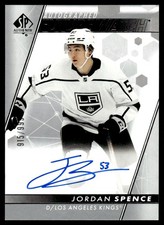 2022-23 SP Authentic Future Watch Auto RC /999 jordan spence Rookie Los Angeles