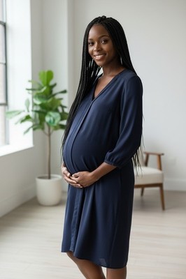 navy blue plus size maternity dress Pea in the Pod Maternity Dress Size S Navy Blue Sleeveless Stretch  Pregnancy