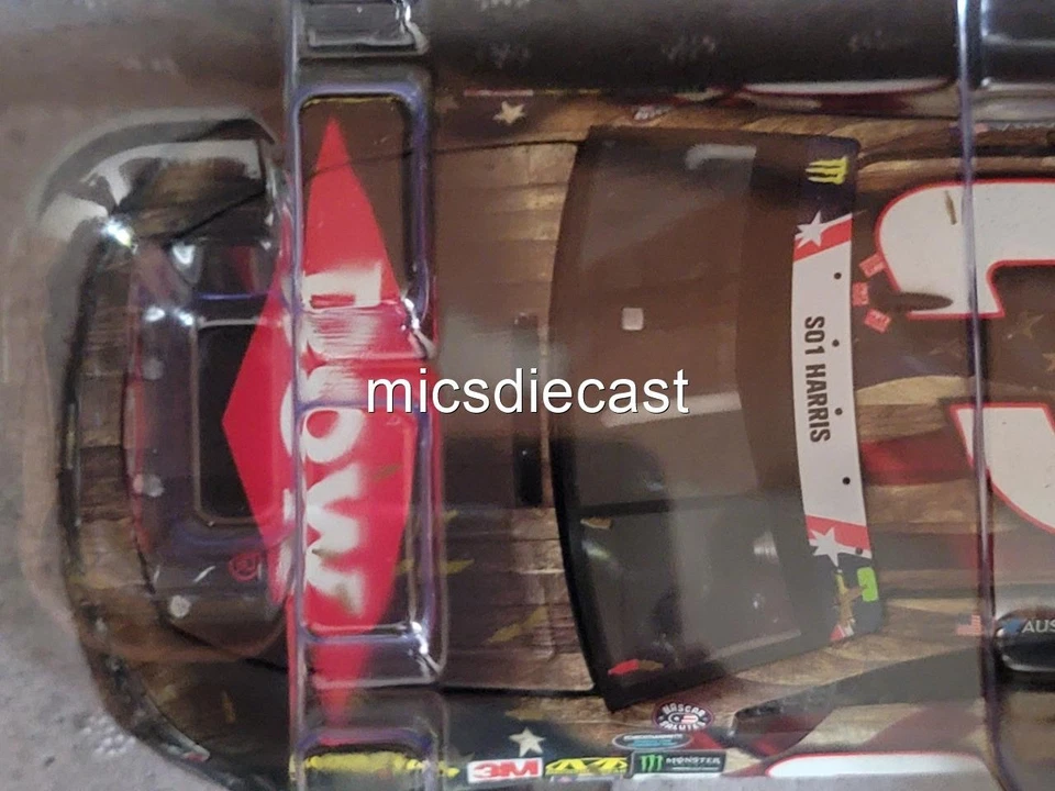 XRARE 2017 Austin Dillon #3 Veterans Charlotte Win 1:24 Diecast 1st Case RCR NIB - Image 4 of 4