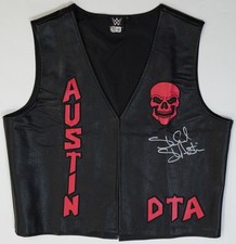 Stone Cold Steve Austin Wrestling Original Autographed Items for