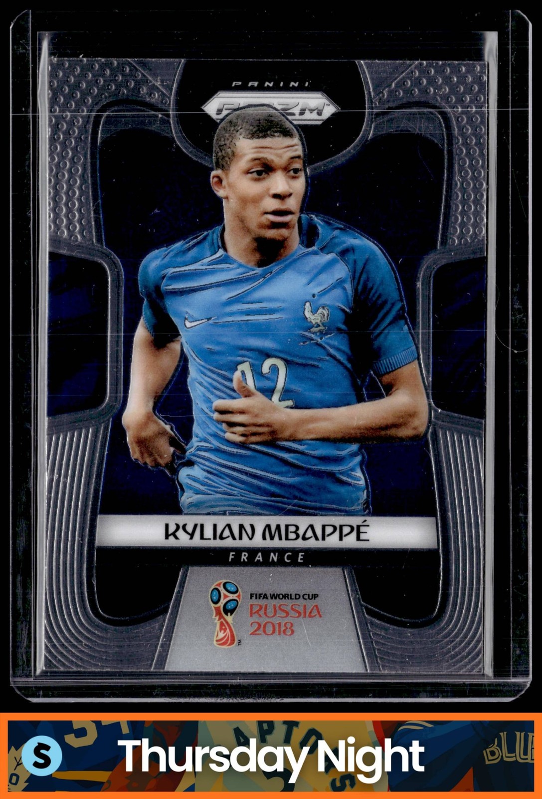 2018 PANINI PRIZM WORLD CUP #80 KYLIAN MBAPPE RC