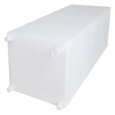 ICON 12736 20 gal. Fresh Water Tank with 1/2" Fittings (32"L x 12"W x 12"H)