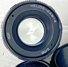 US Seller Helios 44m-4 58mm f2 CLA Bokeh portrait Lens DSLR M42 Mount KMZ Fixed