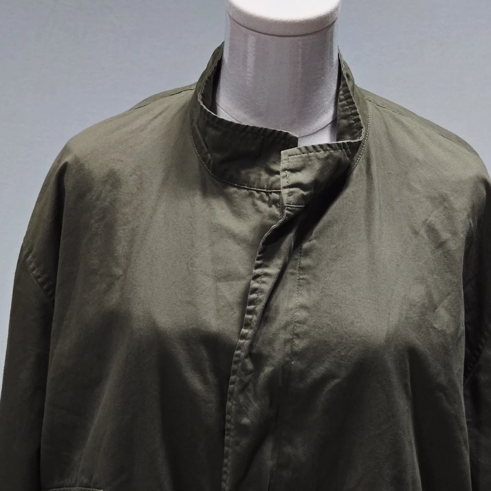 Chaqueta Sophie Rue Talla XL Mujer Ligera Algodón Forrada Manga Larga Militar Foto 3 de 4