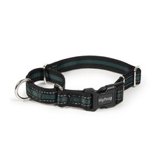 Hyhug Reflective Martingale Dog Collar Medium M2 20mm Wide, Green