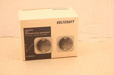 VOLTCRAFT SEM6500 Energiekosten-Messgerät inkl. Funksteckdose, 1 Stück