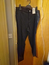 BNWT SUBTLE GLITTER  Black JEANS size 20. Great For The Festive Season By F&F