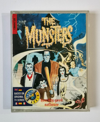 Commodore 64 The Munsters Spiel von Again Again - komplett getestet funktioniert