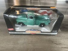 1955 Chevy 3100 Stepside 1:18 NIB worn Box American Muscle