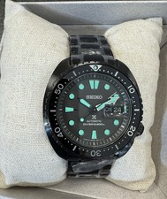 Seiko Men's Prospex King Turtle Black Automatic Watch SRPK43 Made In Japan New 3
