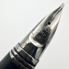 Pilot Elite Fountain Pen Matte Black Short Size Vintage M Nib Genuine