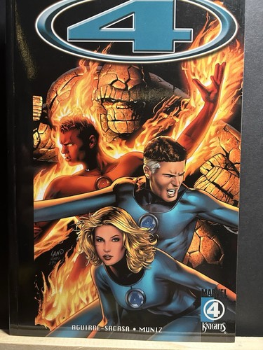 Fantastic Four (Marvel Knights 4 Complete TPB Set) Vol. 1 2 3 4 5 Aguirre-Sacasa - Picture 3 of 5