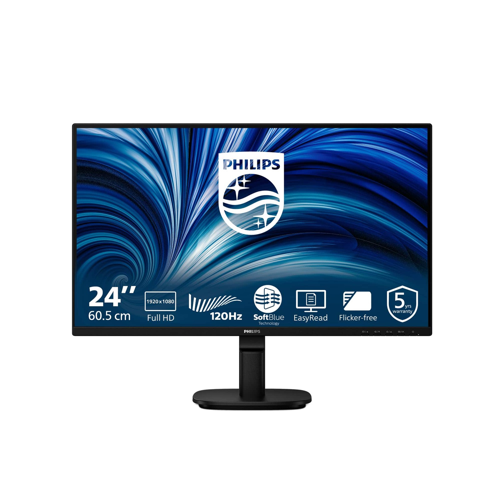 Philips Black 2000 Series 24B2n2200/00 Computer Monitor 60.5 Cm (23.8") - Image 6