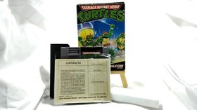 Teenage Mutant Hero Turtles NES PAL ITA COMPLETO Manuale Certificato Mattel CIB