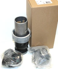 ⭐NEW IN BOX⭐ HUBBELL HBL4100PS2W 100-Amp Pin&Sleeve PLUG 100A 600V 3P 4W 🔴USA🔵